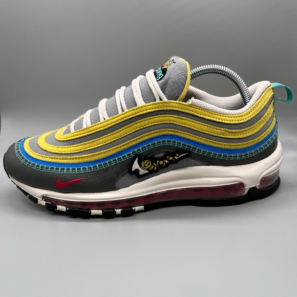 Nike Other - Nike Air Max 97 Air Sprung Men’s Size 9 Iron Grey Phantom Lace Up Sneakers 2021